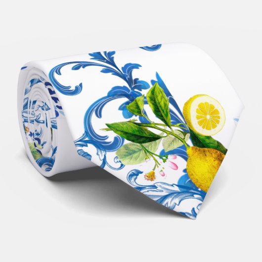 タイル、地中海のマジョリカ、シチリアスタイル ネクタイ (ロール)