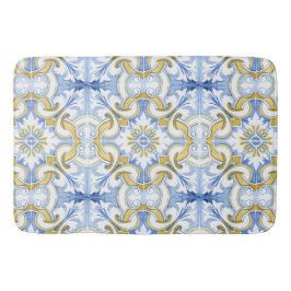 タイル、地中海のマジョリカ、シチリアスタイル    バスマット