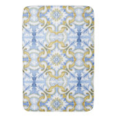 タイル、地中海のマジョリカ、シチリアスタイル    バスマット (正面縦)