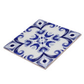 タイル、地中海のマジョリカ、シチリア島。 タイル (側面)