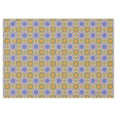 タイル、地中海のマジョリカ、シチリア島。 テーブルクロス (正面(横))