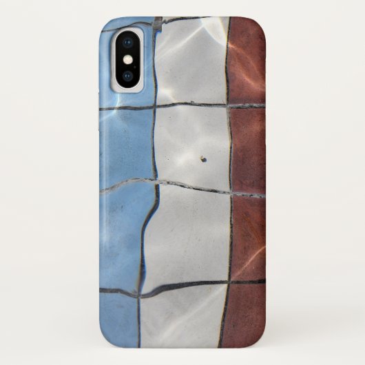 タイル 水 アブストラクト Case-Mate iPhoneケース (裏面)