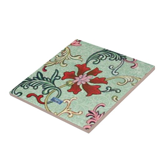 タイル（英語の花） RFPMDesigns ©️ 2024 タイル (側面)