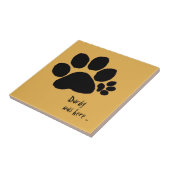 タイル – Polydactyl Paw Print (ver. 2) (側面)