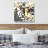 タイルIのアウトバースト キャンバスプリント (インサイチュ (寝室))