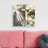 タイルIのアウトバースト キャンバスプリント (インサイチュ (リビング))