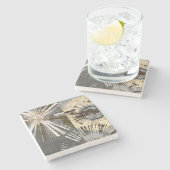 タイルIのアウトバースト ストーンコースター (横)