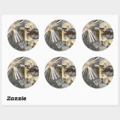 タイルIのアウトバースト ラウンドシール (シート)