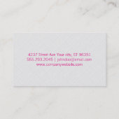 タイルIII |白 名刺 (裏面)