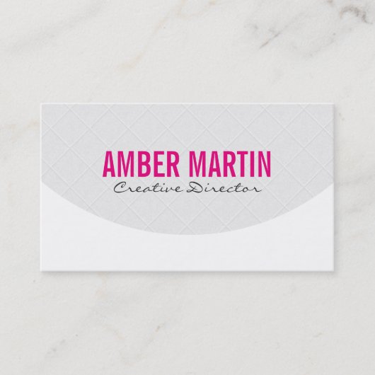 タイルVI |白 名刺 (正面)