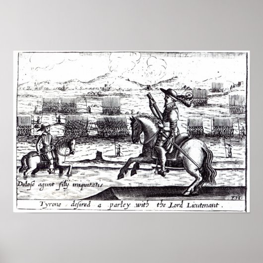 タイロンは中尉と共にパーリーを望んだ ポスター (正面)