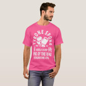 タイロンスポンキックボクシングジム Tシャツ (正面フル)