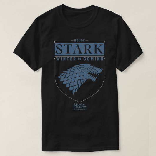 タイロンズハウススターク・シギル・プルオーバーのゲーム Tシャツ (デザイン正面)