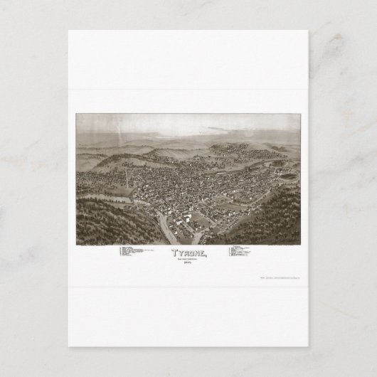 タイローン・ブレア郡 ポストカード (正面)