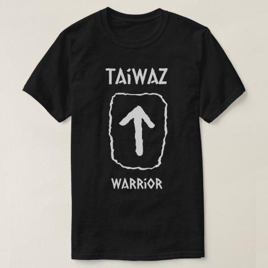 タイワズの戦士 Tシャツ (デザイン正面)