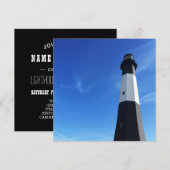 タイービー島灯台 招待状 (正面/裏面)