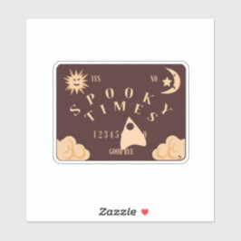 タイ不気味ムズスピリットボードハロウィーンデザイン シール