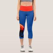 タイ中国のガーニューイヤー2022〔占星術の〕十二宮図誕生日L カプリレギンス (正面)