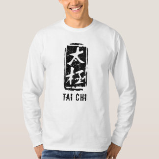 タイ中国のチー語黒白の苦悩 Tシャツ