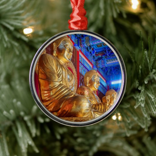 タイ中国仏像 メタルオーナメント (ツリー)