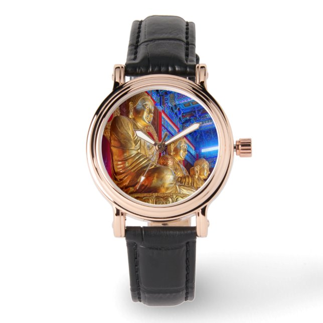 タイ中国仏像 腕時計 (正面)