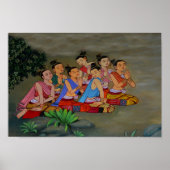 タイ人女性ポスター ポスター (正面)