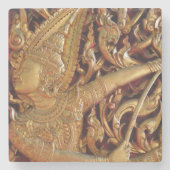 タイ仏教寺院詳細 ストーンコースター (正面)