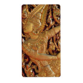 タイ仏教寺院詳細 ラベル (正面)