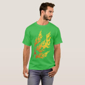 タイ伝統の壁画 Tシャツ (正面フル)