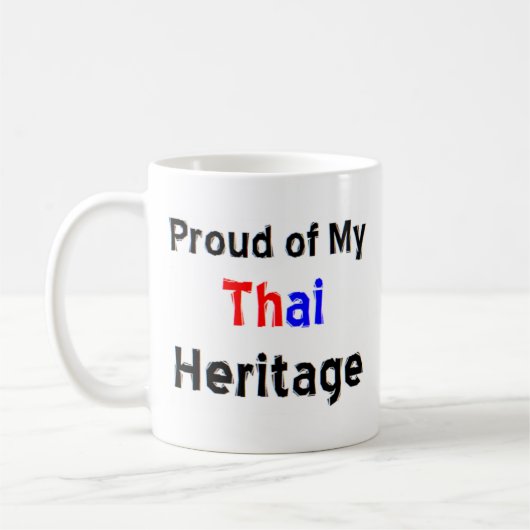 タイ伝統マグカップ コーヒーマグカップ (左)