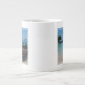 タイ伝統的ボート ジャンボコーヒーマグカップ (正面)