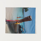 タイ伝統的ボート タペストリー (正面(横))