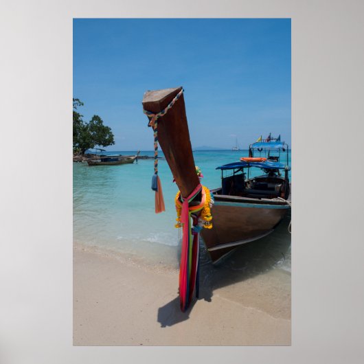 タイ伝統的ボート ポスター (正面)