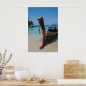 タイ伝統的ボート ポスター (キッチン)