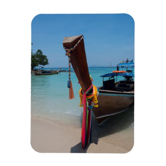 タイ伝統的ボート マグネット (縦)