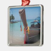 タイ伝統的ボート メタルオーナメント (左)