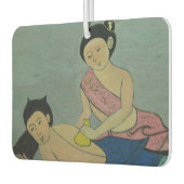 タイ伝統的マッサージ カーエアーフレッシュナー (左)