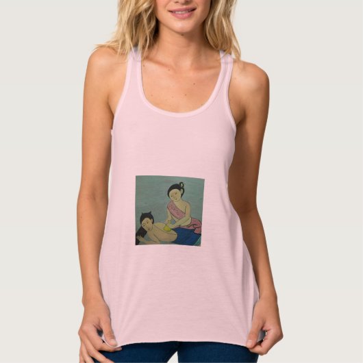 タイ伝統的マッサージ タンクトップ (正面)