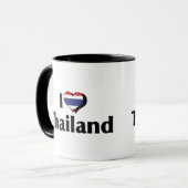 タイ国旗が好き マグカップ (正面左)