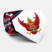タイ国旗とエンブレム・オブ・タイプライド ネクタイ (ロール)