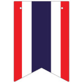 タイ国旗とパーティータイのバナー/結婚式 バンティングフラッグ (第1の旗)