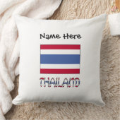 タイ国旗カスタマイズ クッション (ブランケット)