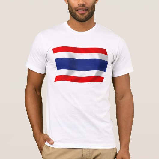 タイ国旗シャツ Tシャツ (正面)