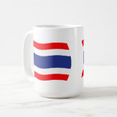タイ国旗マグカップ コーヒーマグカップ (正面左)