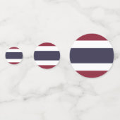 タイ国旗 コンフェッティ (裏面)