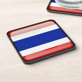 タイ国旗 コースター (左側)