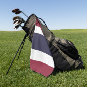 タイ国旗 ゴルフタオル (グリーン)