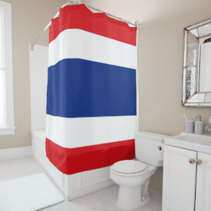 タイ国旗 シャワーカーテン