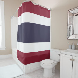 タイ国旗 シャワーカーテン
