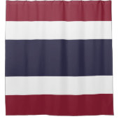 タイ国旗 シャワーカーテン (正面)